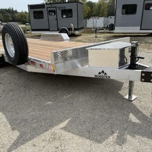2026 NORDTEK 82X20 FOOT HYDRAULIC TILT BED 2-5200LB AXLES STEEL WHEELS