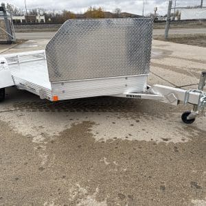 2026 BEARTRACK BTM76132S MOTORCYCLE TRAILER SINGLE 3000 POUND AXLE ALUM WHEELS 25076