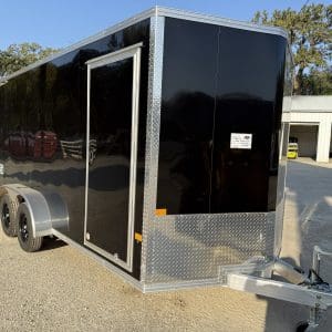 2026 STEALTH 7X16 XLT ENCLOSED TRAILER 2-3500LB AXLES 26043