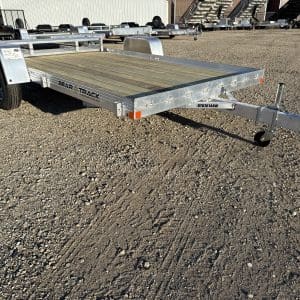 2026 BEARTRACK BTU76144W WOOD DECK STEEL WHEELS 3500LB AXLE BI-FOLD END GATE 25085