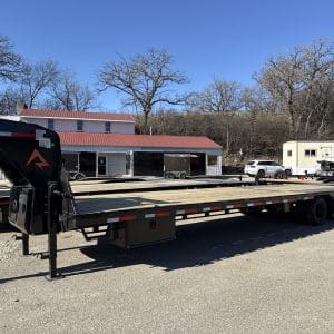 2026 RAWMAXX FDXD36GN24K  36X102 GOOSENECK WITH 2-12,000 POUND AXLES