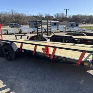 2026 RAWMAXX 20X83 UTX FLATBED UTILITY TRAILER 2-5200LB AXLES