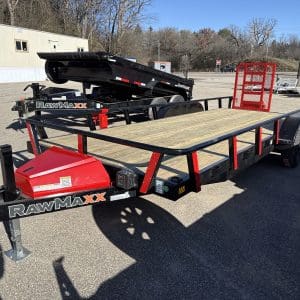 2026 RAWMAXX 20X83 UTX FLATBED UTILITY TRAILER 2-5200LB AXLES