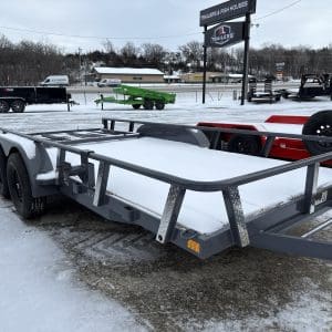 2026 RAWMAXX 16X83 UTX FLATBED UTILITY TRAILER 2-5200LB AXLES 26086