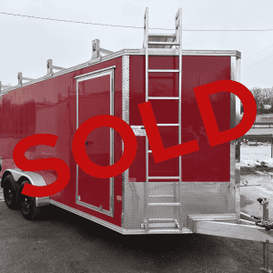 2026 STEALTH 7X16 ULTIMATE CONTRACTOR TRAILER WITH 2-5200LB AXLES 26098 - SOLD