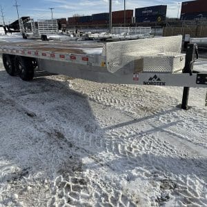 2026 NORDTEK 102X22 DECKOVER TILT BED WITH ALUMINUM WHEELS 25098