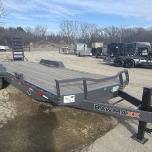 2026 RAWMAXX 22X83 EQUIPMENT TRAILER WITH , 2-7,000LB AXLES 26091