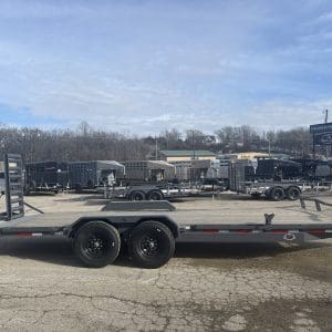 2026 RAWMAXX 22X83 EQUIPMENT TRAILER WITH , 2-7,000LB AXLES 26091