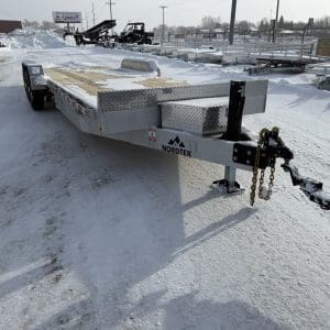 2026 NORDTEK 82X26 HYDRAULIC TILT BED 2-8000LB AXLES ALUM WHEELS, HYDRAULIC JACK 25097