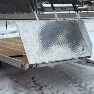 2026 BEARTRACK BTS99144S SNOWMOBILE TRAILER WITH SALT SHEILD DRIVE OFF RAMP RO1113