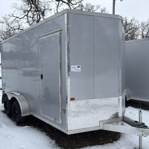 2026 STEALTH 7X14 XLT PRO ENCLOSED TRAILER WITH 2-3500LB AXLES 26096