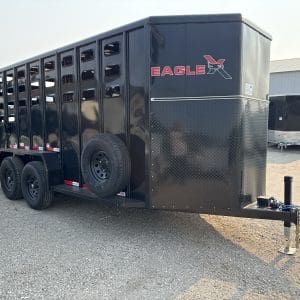 2026 EAGLE X 16'X6'8" LIVESTOCK TRAILER WITH 2-5200LB AXLES DL0545