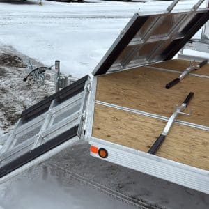 2026 BEARTRACK BTS99144S SNOWMOBILE TRAILER WITH SALT SHEILD DRIVE OFF RAMP RO1113