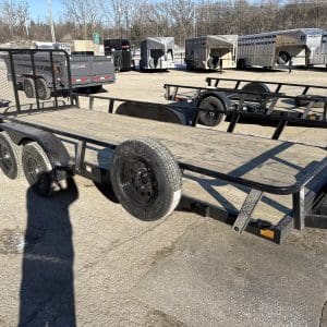 2026 RAWMAXX 18X83 UTX TANDEM AXLE UTILITY TRAILER 2-3500LB AXLES RO0871