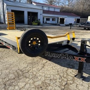 2026 RAWMAXX ECX20BP7K EQUIPMENT/CAR HAULER WITH 2-3500LB AXLES RO0929