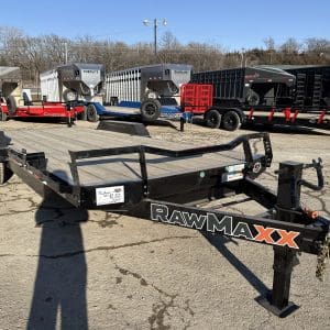 2026 RAWMAXX ECX20BP10K EQUIPMENT/CAR HAULER WITH 2-5200LB AXLES RO1559