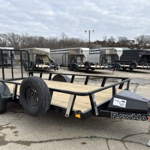 2026 RAWMAXX 14X77 UTX UTILITY TRAILER WITH 3500LB AXLE RO0870