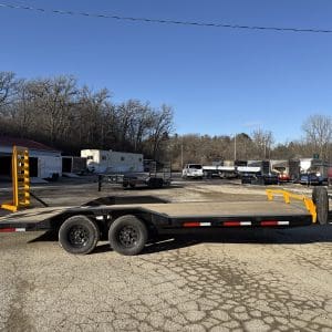 2026 RAWMAXX ECX20BP7K EQUIPMENT/CAR HAULER WITH 2-3500LB AXLES RO0929