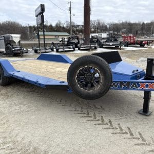 2026 RAWMAXX SLX20X102 BUMPER PULL STEALTH X WITH 2-7000LB AXLES RO0735