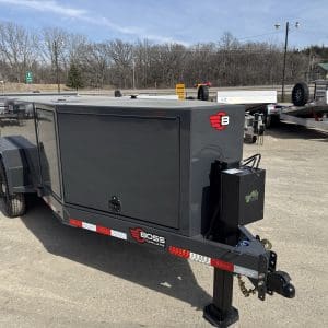 2026 BOSS FT990 FUEL TRAILER WITH 2-7000LB AXLES ALUMINUM WHEELS BIGFOOT JACK RO3229