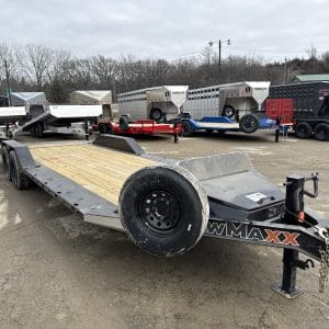 2026 RAWMAXX SLX26X102 BUMPER PULL STEALTH X WITH 2-8000LB AXLES RO1714