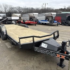 2026 RAWMAXX ECX 24X83 BP16K EQUIPMENT/CAR HAULER WITH 2-8000LB AXLES RO1733
