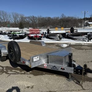 2026 NORDTEK 82X18 FOOT HYDRAULIC TILT BED 2-5200LB AXLES ALUMINUM WHEELS RO1426