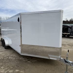2026 STEALTH 7X18 XLT PRO ENCLOSED INLINE SNOW TRAILER 2-3500LB AXLES RO5791
