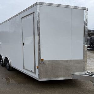 2026 STEALTH 8.5x20 UTV ENCLOSED SPREAD AXLE WITH 2-5200LB AXLES RO4672