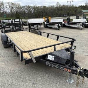 2026 RAWMAXX 22X83 UTX TANDEM AXLE UTILITY TRAILER 2-5200LB AXLES RO3289