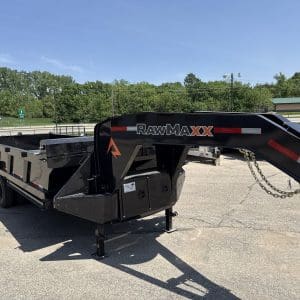 2026 RAWMAXX HDX 20X102 GOOSENECK DUMP WITH 2-12,000LB AXLES HDX20GN24K RO3997