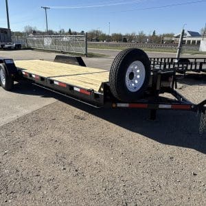 2027 ABU 80X24QH270 TILT BED EQUIPMENT TRAILER WITH 2-7000LB AXLES DL4591