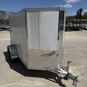 2026 STEALTH 5X8 ENCLOSED WITH DOUBLE BARN DOORS 3500LB AXLES RO8778