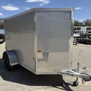 2026 STEALTH 5X8 ENCLOSED WITH DOUBLE BARN DOORS 3500LB AXLE RO8836