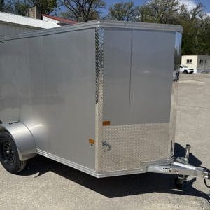 2026 STEALTH 5X8 ENCLOSED WITH REAR RAMP DOOR 3500LB AXLE RO8835