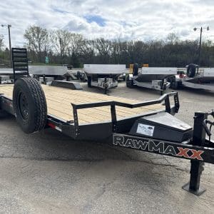 2026 RAWMAXX ECX 24X83 BP16K EQUIPMENT/CAR HAULER WITH 2-8000LB AXLES RO2378