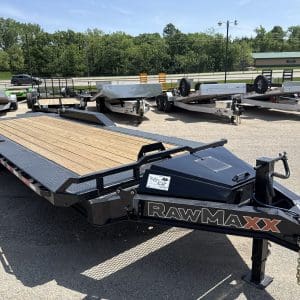 2026 RAWMAXX FYH 24X102 LOW PRO FULL TILT WITH 2-7000LB AXLES RO1799