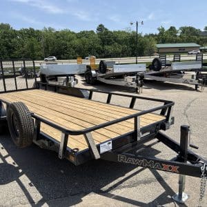 2026 RAWMAXX 20X83 UTX TANDEM AXLE UTILITY TRAILER 2-3500LB AXLES RO3270