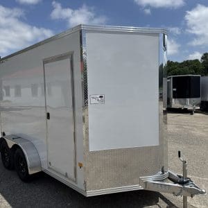 2026 STEALTH 7X12 ENCLOSED TRAILER WITH 2-3500LB TOSION AXLES RO7243
