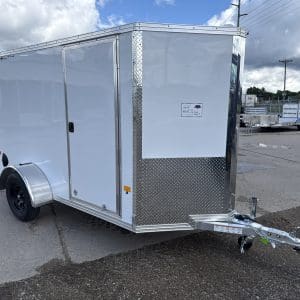 2027 STEALTH 5X10 ENCLOSED TRAILER, REAR RAMP DOOR 3500LB AXLE DL7242