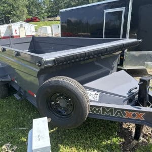 2026 RAWMAXX GDX KNIGHT 16X83 DUMP TRAILER 2-7000LB AXLES RO2545