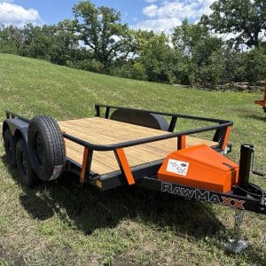2026 RAWMAXX 12X77 UTX UTILITY TRAILER WITH 2-3500LB AXLE RO4340