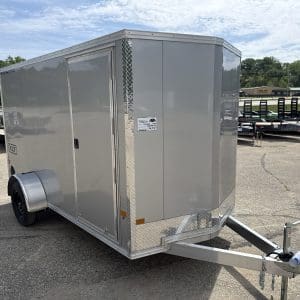 2026 STEALTH 6X12 XLT SINGLE AXLE ENCLOSED TRAILER 3500LB AXLE STEEL WHEELS RO9949