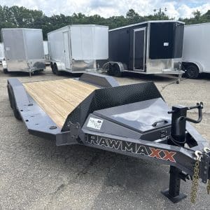 2026 RAWMAXX SLX16X102 BUMPER PULL STEALTH X WITH 2-5200LB AXLES RO4045