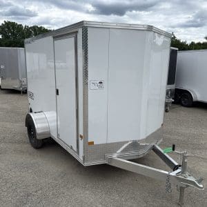 2026 STEALTH 6X10 SINGLE AXLE ENCLOSED TRAILER 3500LB AXLE STEEL WHEELS RO9948