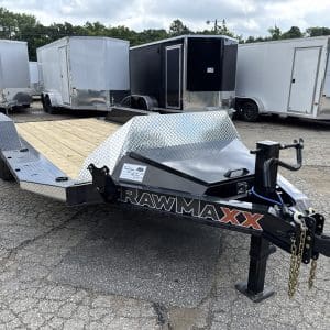2026 RAWMAXX SLX16X102 BUMPER PULL STEALTH X WITH 2-5200LB AXLES RO4181