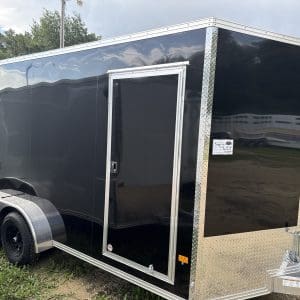2026 STEALTH 7X16 ENCLOSED TRAILER 2-5200 POUND AXLES RO7257