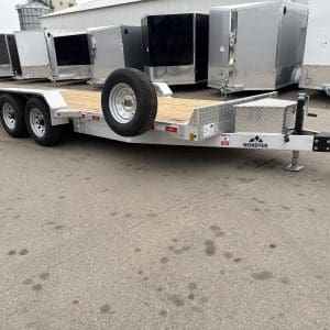 2027 NORDTEK 82X18 FOOT HYDRAULIC TILT BED 2-5200LB AXLES STEEL WHEELS DL1746