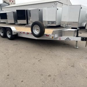 2027 NORDTEK 82X20 FOOT HYDRAULIC TILT BED 2-5200LB AXLES STEEL WHEELS DL1747
