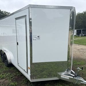 2026 STEALTH 7.5X16 ENCLOSED TRAILER WITH 2-5200LB AXLES, REAR BARN DOORS RO7258